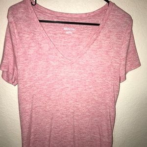 2 FOR $7 Beautiful pink v neck